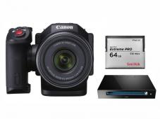 Видеокамера Canon XC10 kit (64GB Card + Reader)