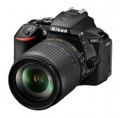 Фотоапарат Nikon D5600 Black тяло + Обектив Nikon AF-S DX Nikkor 18-105mm f/3.5-5.6G ED VR + Обектив Nikon AF-P DX Nikkor 70-300MM F/4.5-6.3G ED VR