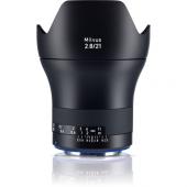 Обектив Zeiss Milvus 21mm f/2.8 ZE за Canon