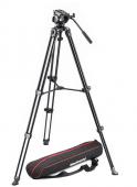 Комплект видеостатив Manfrotto MVK500AM + Видеочанта Manfrotto Pro Light CC-191N PL за PXW-FS5,XF205 и други