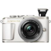 Фотоапарат Olympus E-PL9 White тяло + Обектив Olympus ZD Micro 14-42mm f/3.5-5.6 EZ ED MSC + Обектив Olympus M.Zuiko Digital 45mm f/1.8 Black