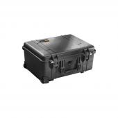 Твърд куфар Peli Case 1560SC с разделители (черен) + Loc Lid Органайзер (черен)