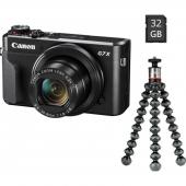 Фотоапарат Canon PowerShot G7X Mark II Vlogger Kit + Батерия Li-Ion Canon NB-13L
